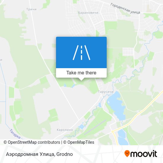 Аэродромная Улица map