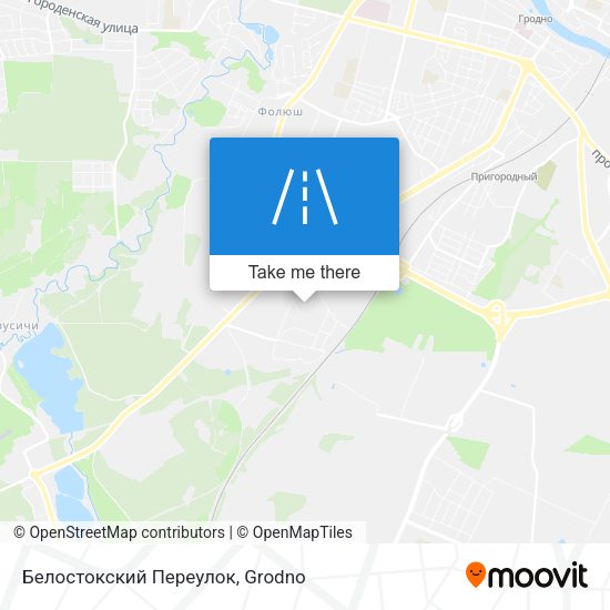 Белостокский Переулок map