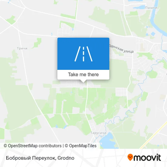 Бобровый Переулок map