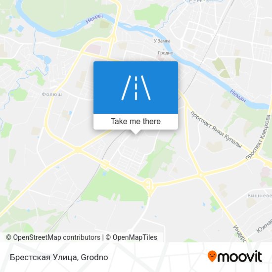 Брестская Улица map