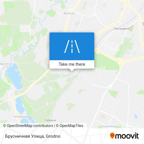 Брусничная Улица map