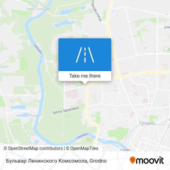 Бульвар Ленинского Комсомола map