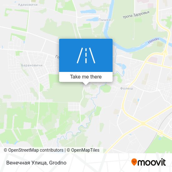Венечная Улица map