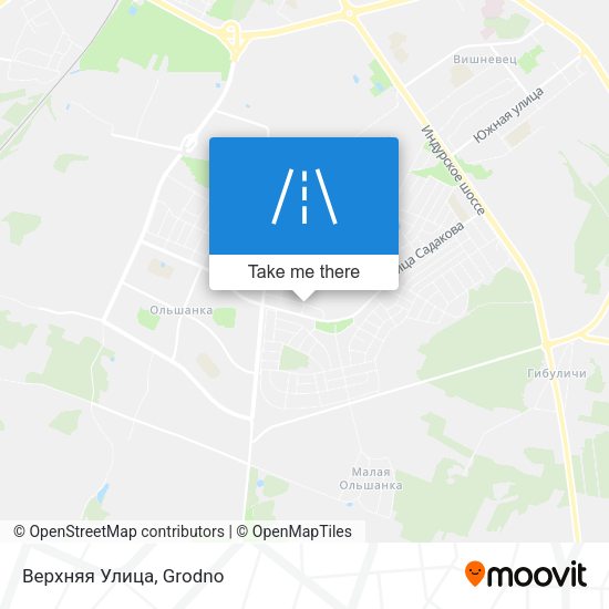 Верхняя Улица map