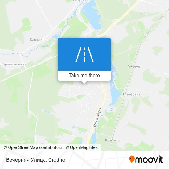 Вечерняя Улица map
