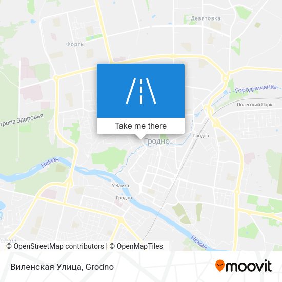 Виленская Улица map