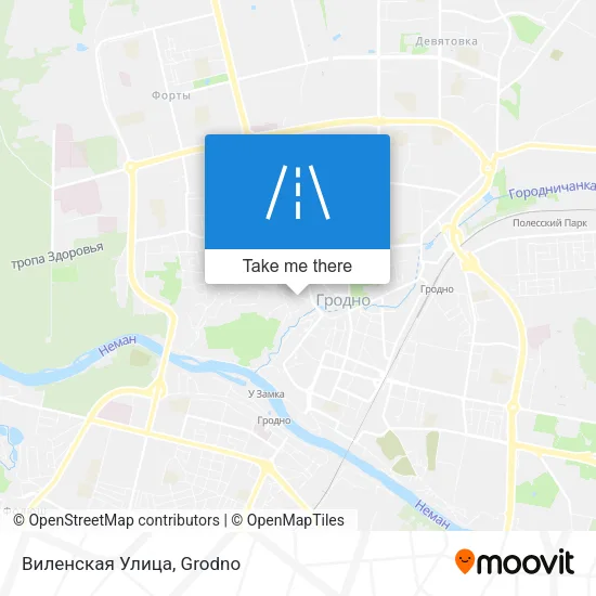 Виленская Улица map
