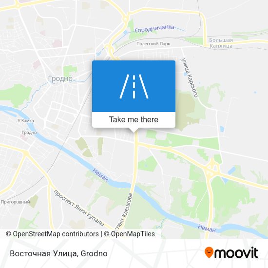 Восточная Улица map
