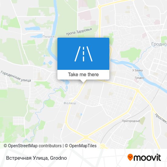 Встречная Улица map