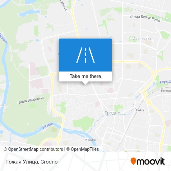 Гожая Улица map