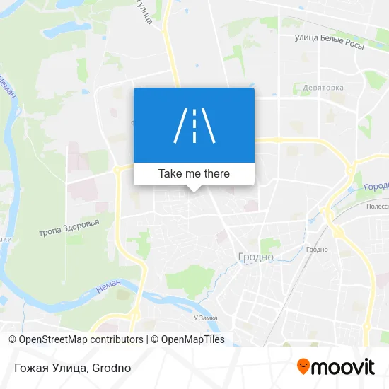 Гожая Улица map