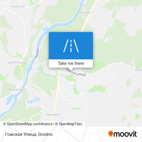 Гожская Улица map