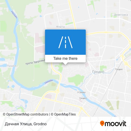 Дачная Улица map