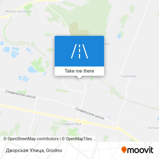 Дворская Улица map