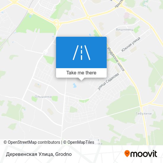 Деревенская Улица map
