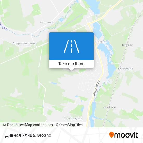 Дивная Улица map