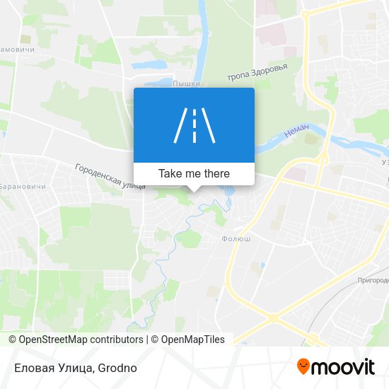 Еловая Улица map