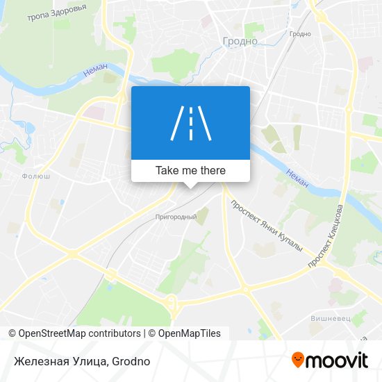 Железная Улица map