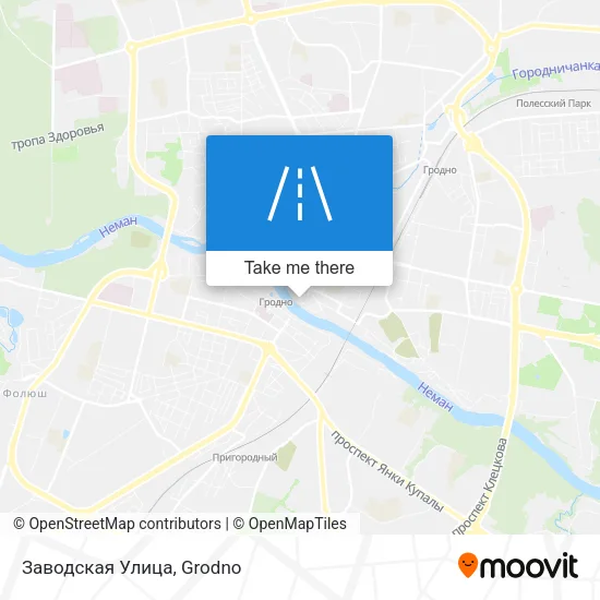 Заводская Улица map