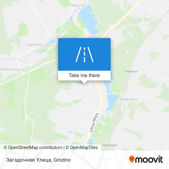 Загадочная Улица map