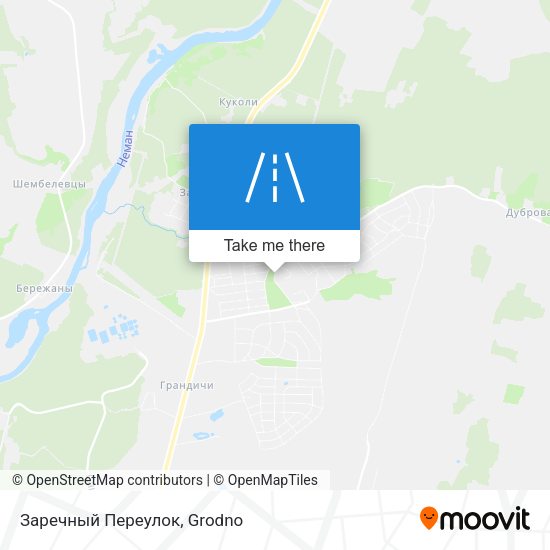 Заречный Переулок map