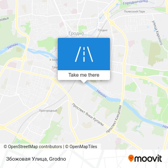 Збожовая Улица map