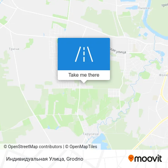 Индивидуальная Улица map