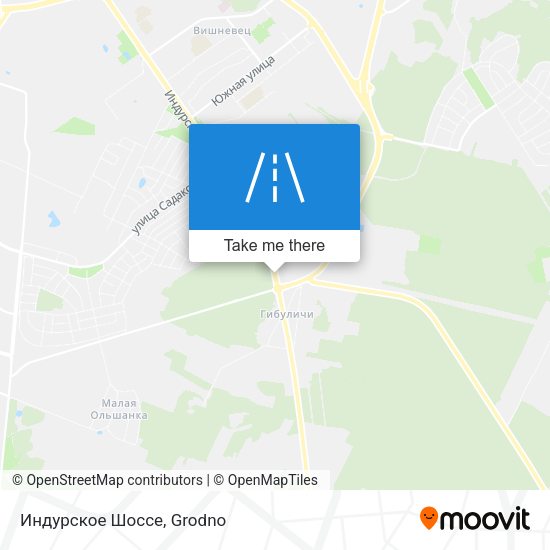 Индурское Шоссе map