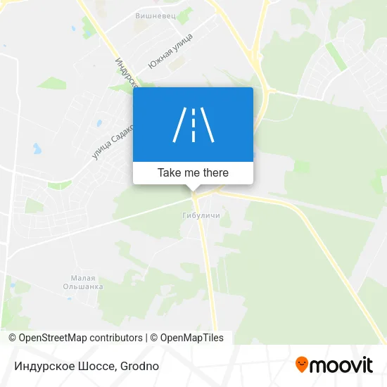 Индурское Шоссе map