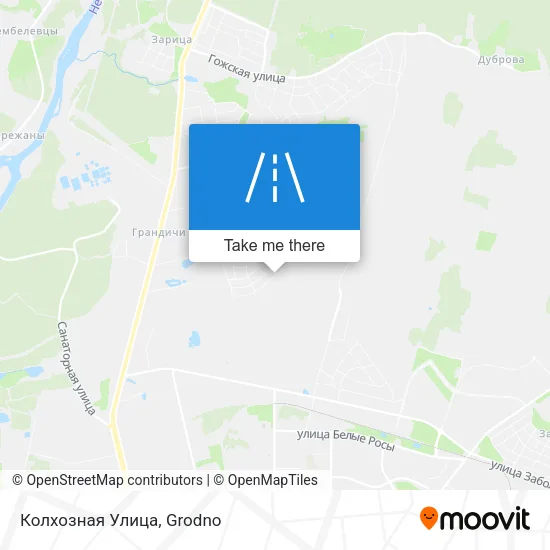 Колхозная Улица map
