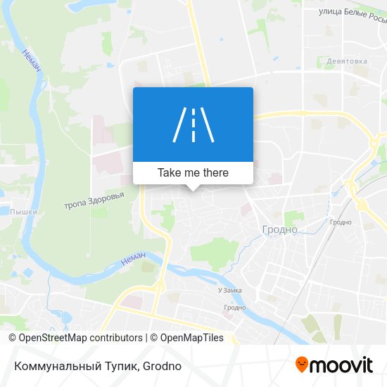 Коммунальный Тупик map