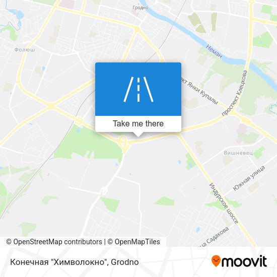 Конечная "Химволокно" map