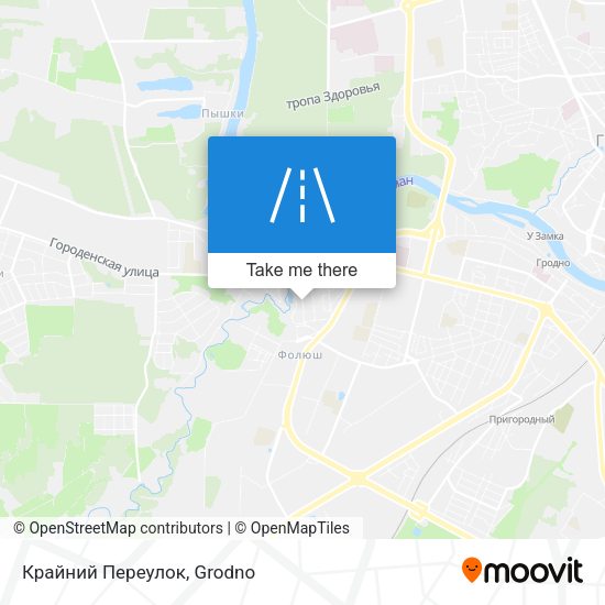 Крайний Переулок map