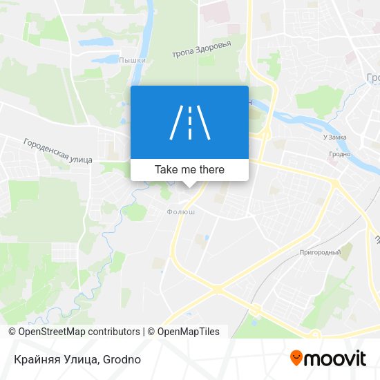 Крайняя Улица map
