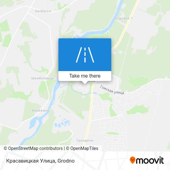 Красавицкая Улица map
