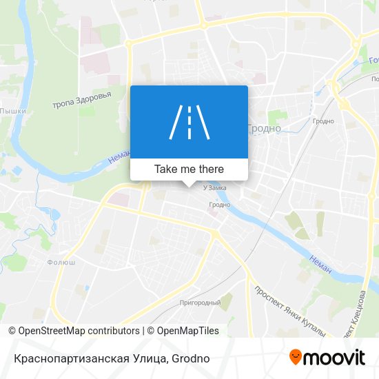 Краснопартизанская Улица map
