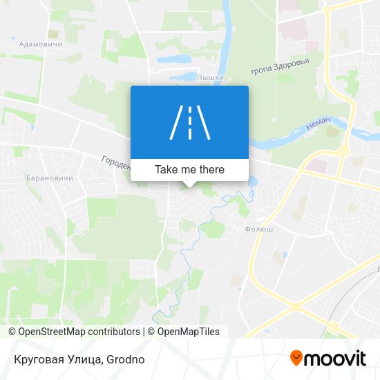 Круговая Улица map