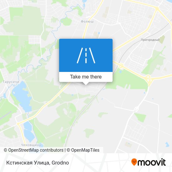 Кстинская Улица map