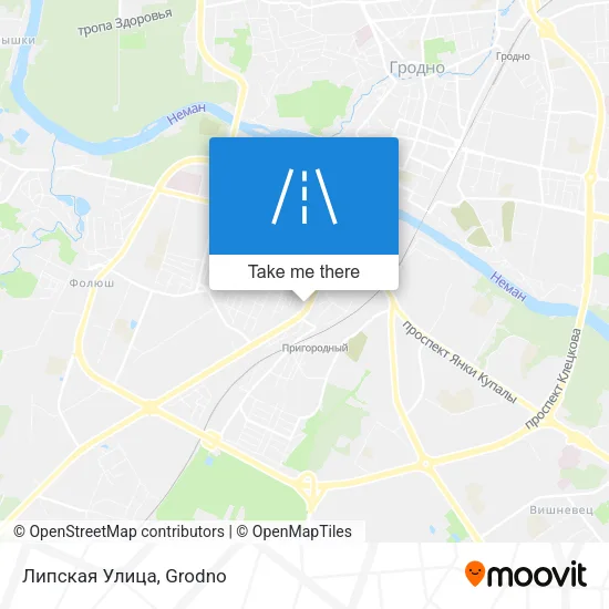 Липская Улица map