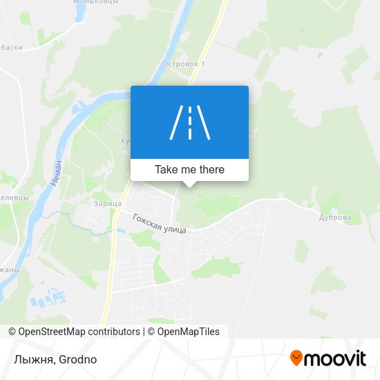 Лыжня map