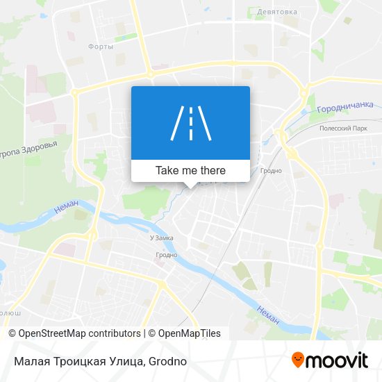 Малая Троицкая Улица map