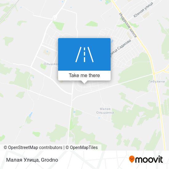Малая Улица map
