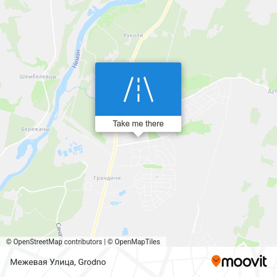 Межевая Улица map