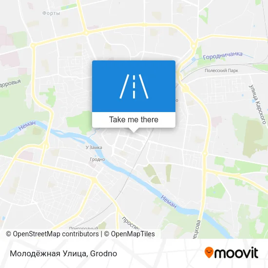 Молодёжная Улица map