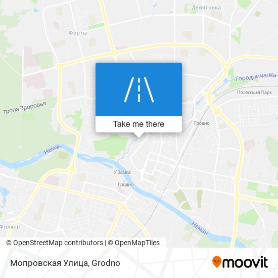 Мопровская Улица map