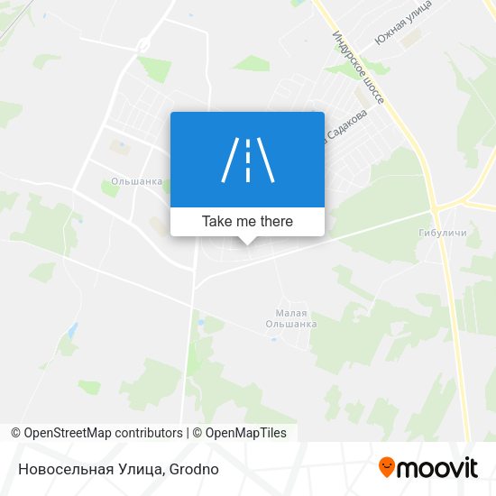 Новосельная Улица map