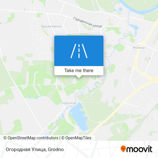 Огородная Улица map