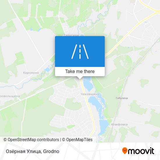 Озёрная Улица map