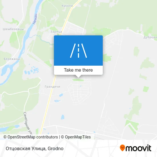 Отцовская Улица map