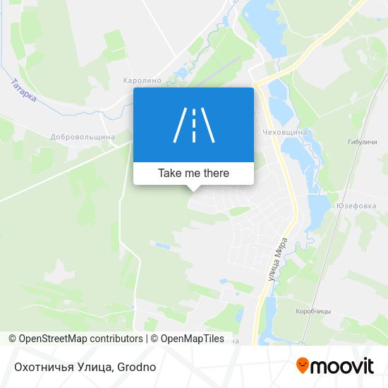 Охотничья Улица map